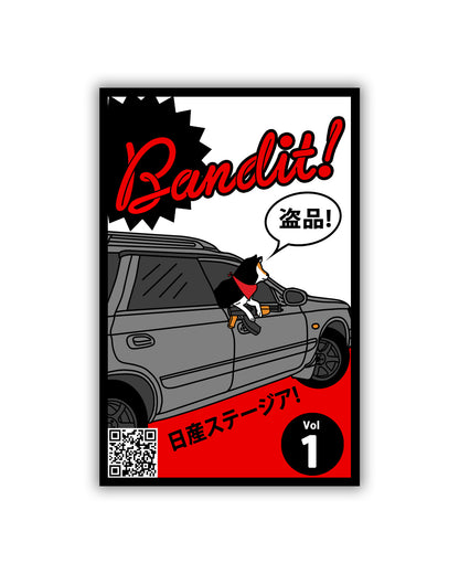Option Magazine Stagea Sticker